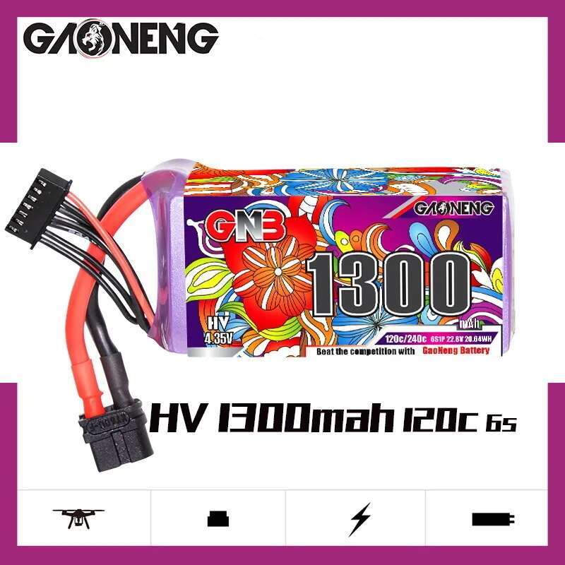 2 pezzi GNB 6S Lipo batteria 2 - Drone Battery Lipo recensione e prezzo