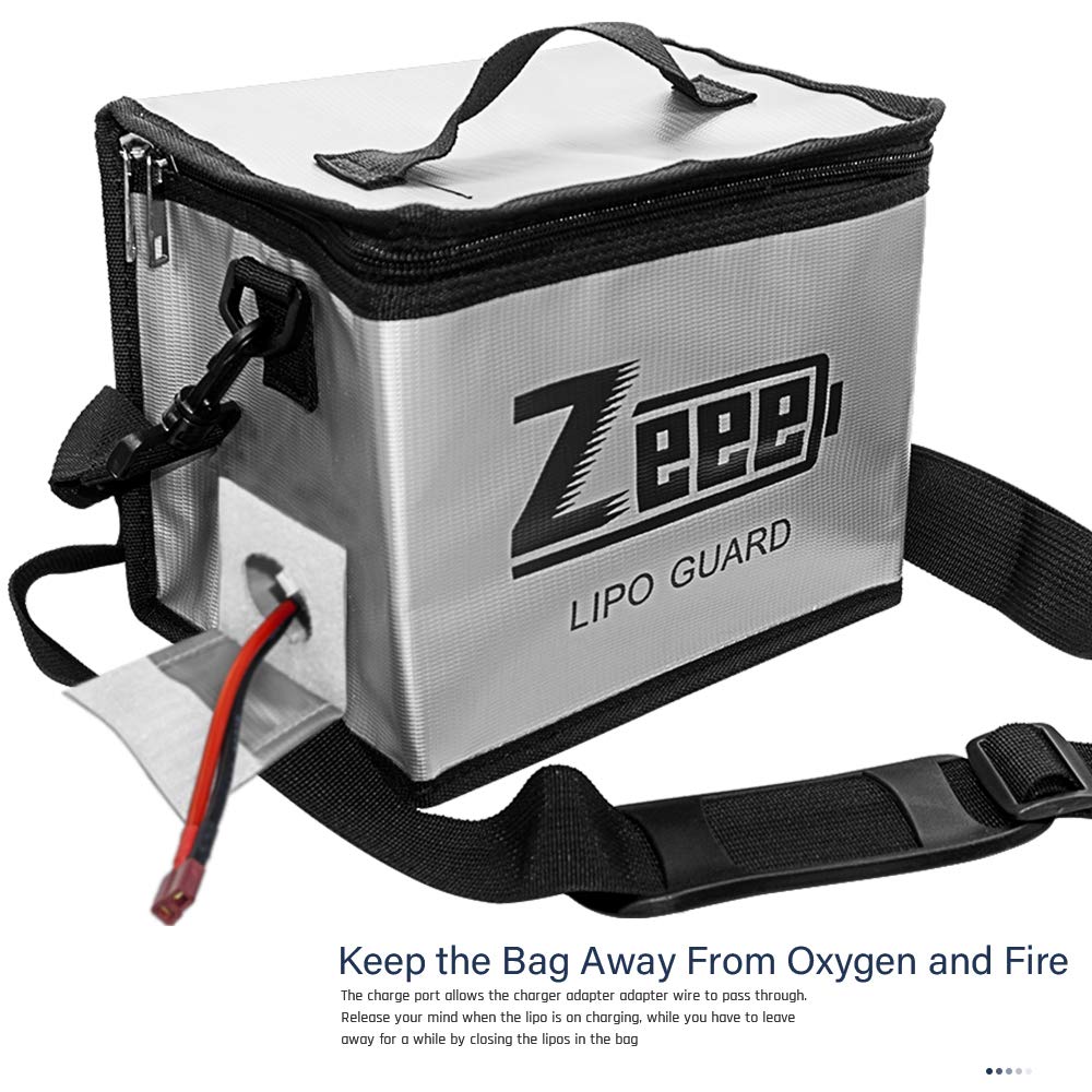Zeee Lipo Batteria Safe Bag 21 - Drone Battery Bag recensione e prezzo