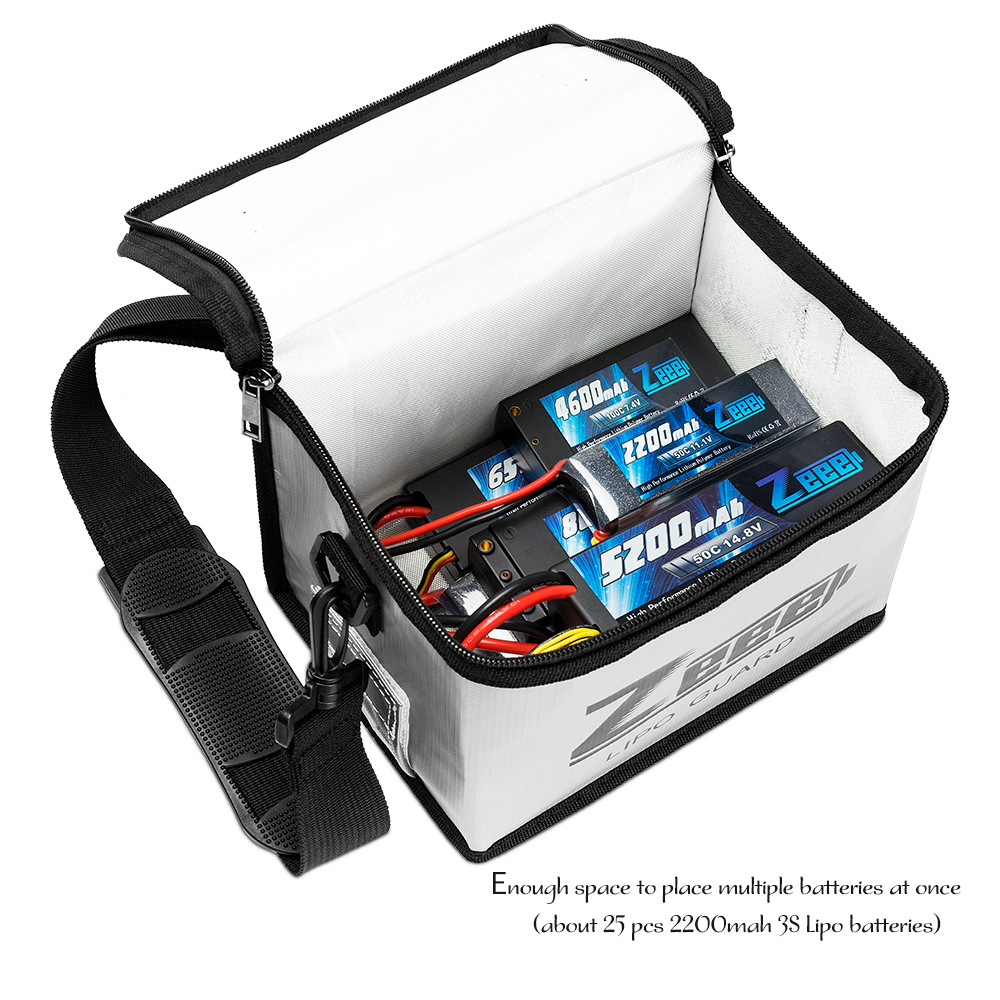 Zeee Lipo Batteria Safe Bag 21 - Drone Battery Bag recensione e prezzo