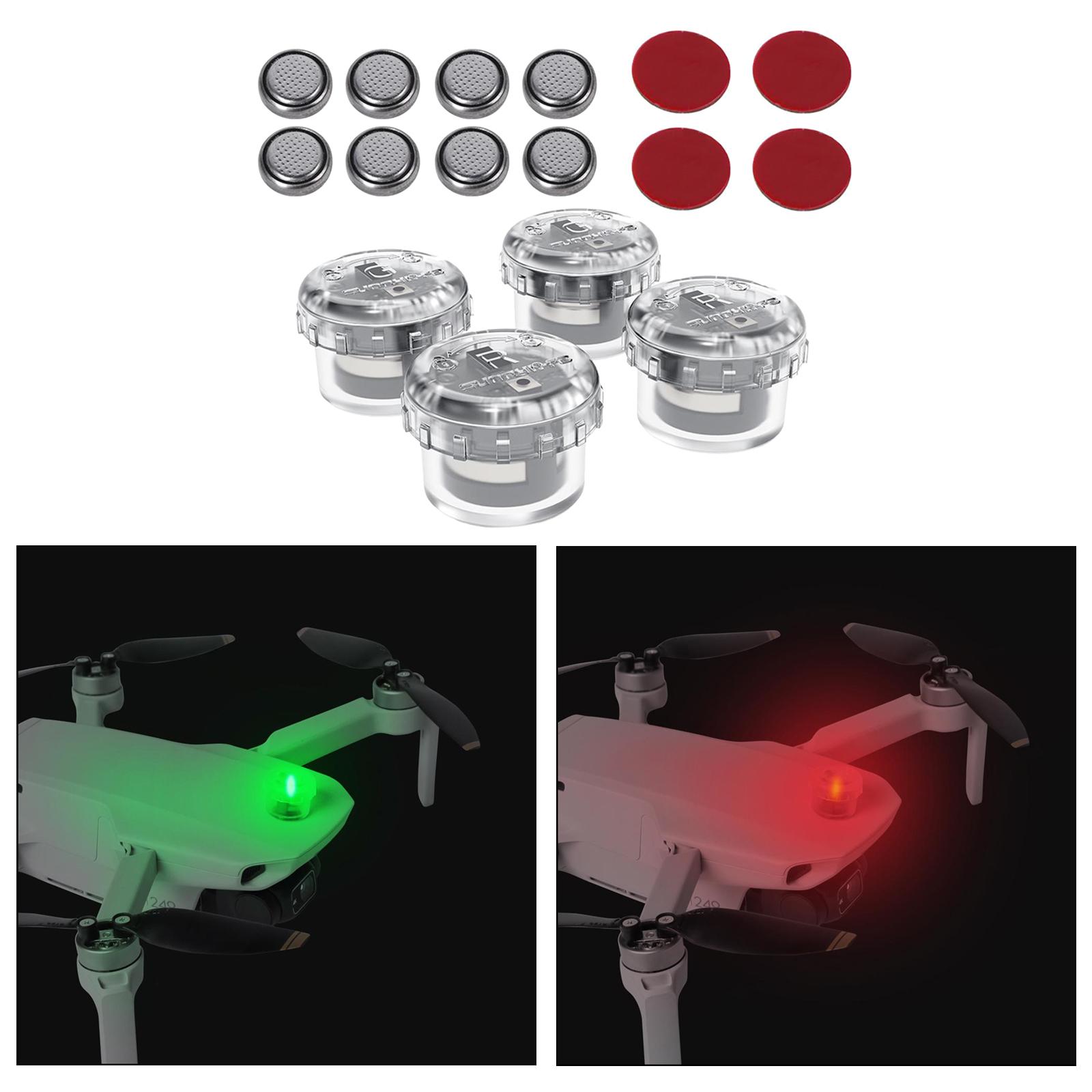 4x LED Luce di volo notturna S - Drone Battery Alarm recensione e prezzo