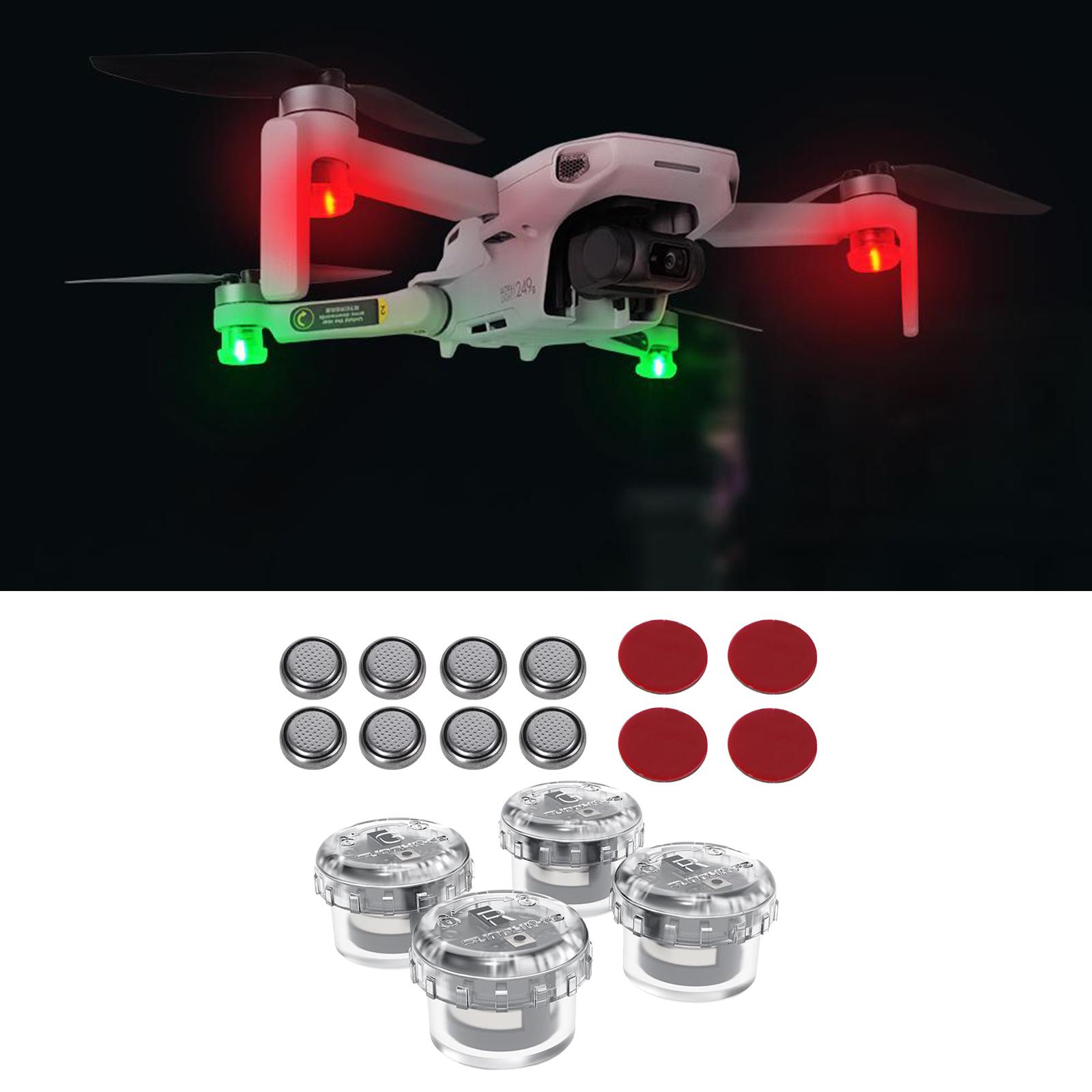 4x LED Luce di volo notturna S - Drone Battery Alarm recensione e prezzo
